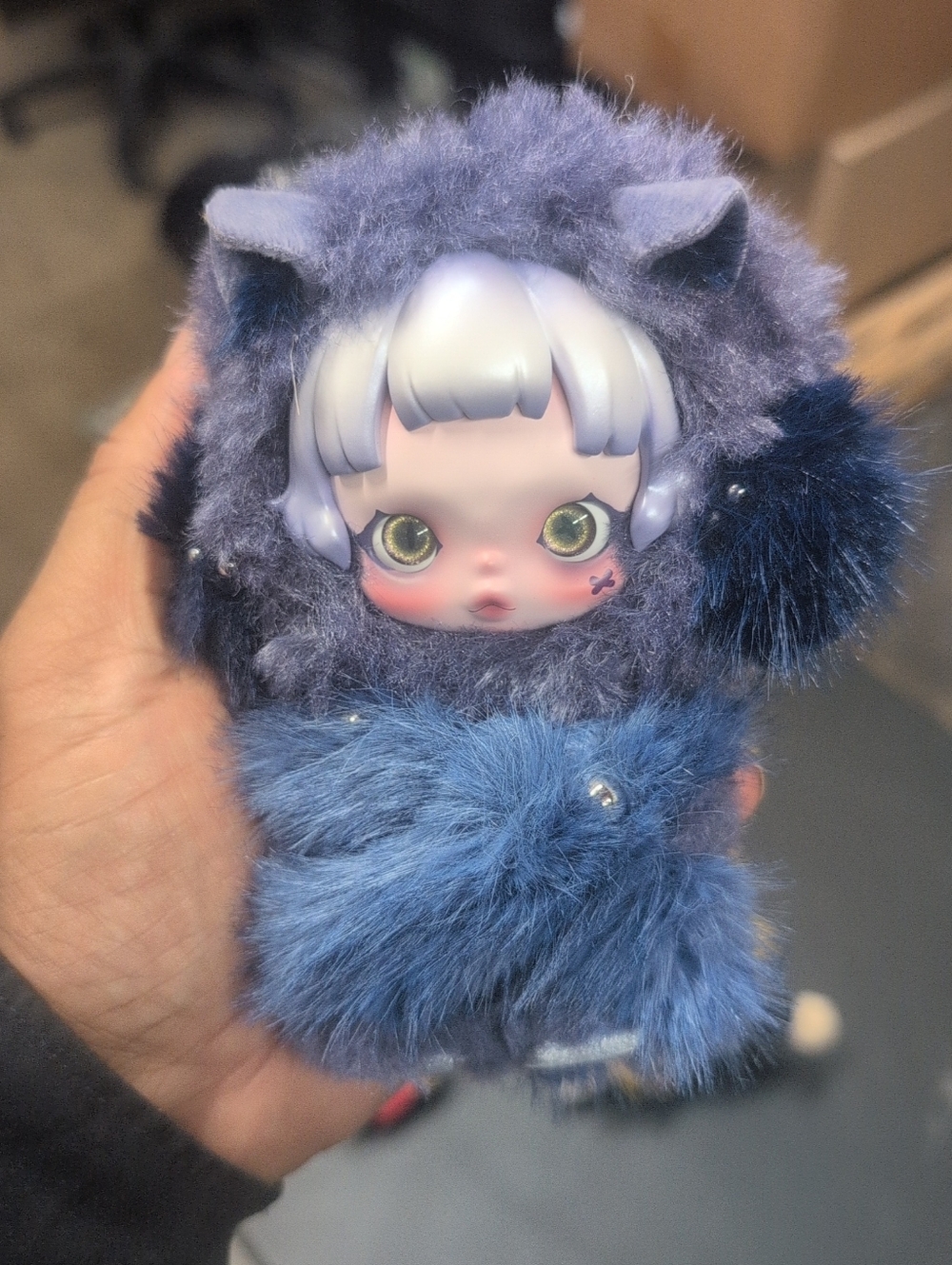 POP MART SKULLPANDA You Found Me! Series Plush Doll Pendant NWOB